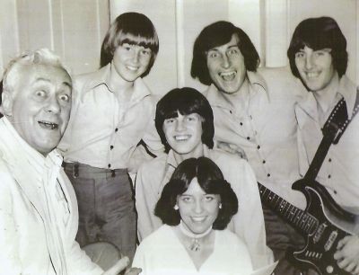 The Maher Family with Hughie Green
